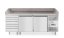 Chladicí pult na pizzu se dvěma dveřmi, Arktic, 250L, 230V/250W, 800x2010x(H)840mm
