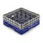 Cambro Koš Camrack 16 pozic, výška sklenice 25,8 cm - Modrá
