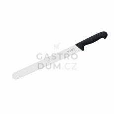 GIESSER nůž krájecí uzenářský 31 cm, hladký - černý