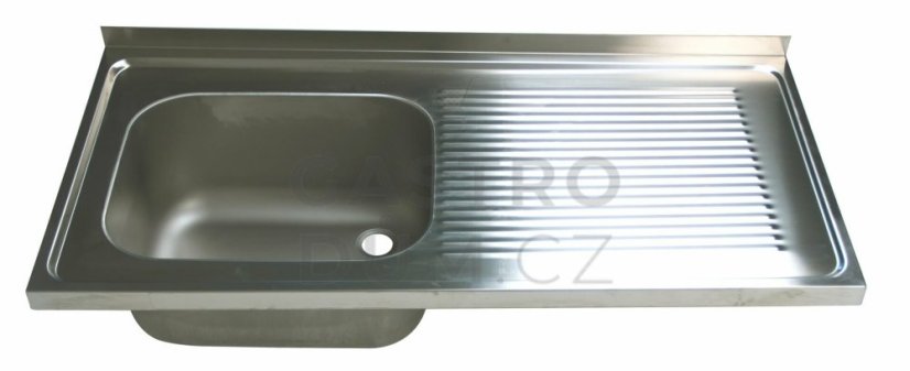 OEM dřez 1100x600 (500x500x300) vlevo