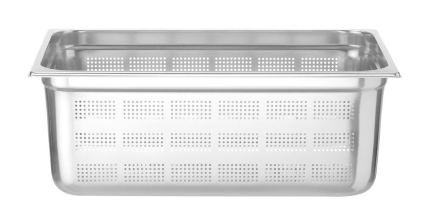 Kontejner GN 1/1 perforovaný, HENDI, Profi Line, GN 1/1, 28L, (H)200mm