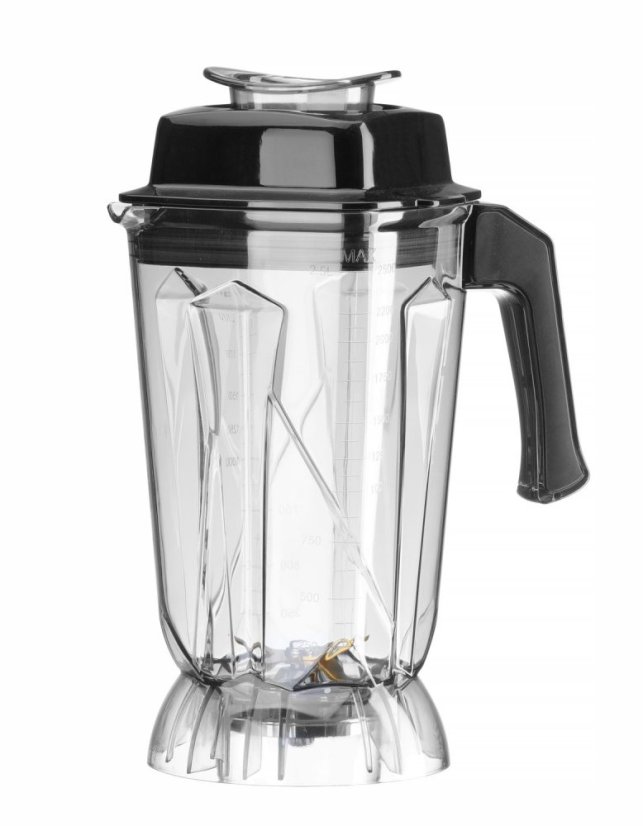 Tyčový mixér digitální, HENDI, 2,5L, Černá, 230V/1680W, 220x240x(H)535mm