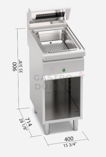 Elektrický ohřívač hranolků Bertos E7SP-4M