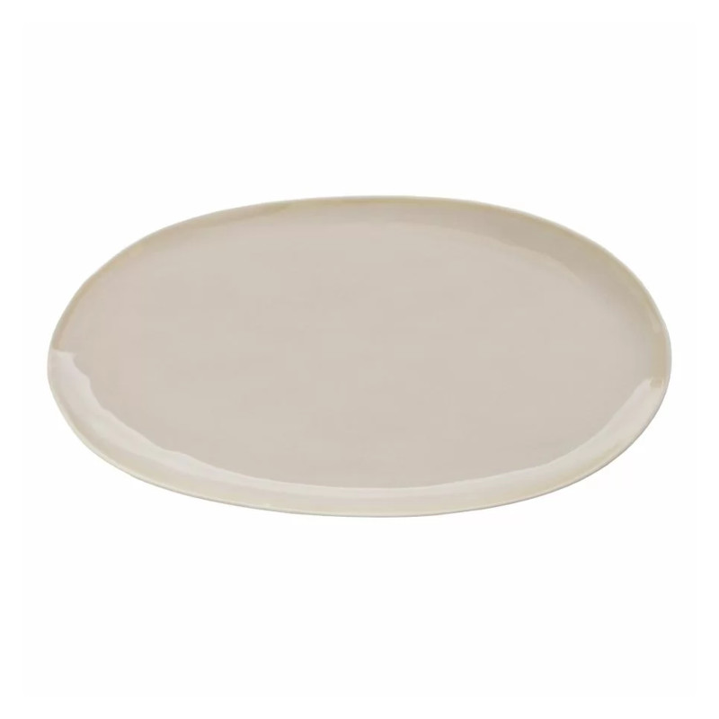 Verlo Eter talíř oválný 34,5 × 15 cm, béžový Verlo Eter talíř oválný 34,5 × 15 cm, béžový