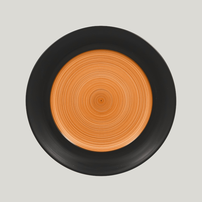 RAK Porcelain RAK Trinidad talíř mělký pr. 27 cm, oranžový | RAK-TRCLFP27BC