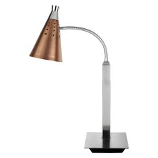TOMGAST T-Collection ohřívací lampa flexibilní 230 V, bronzová