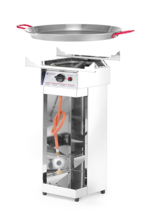 Plynový gril Fiesta 600 , HENDI, 4,8kW, 600x600x(H)870mm