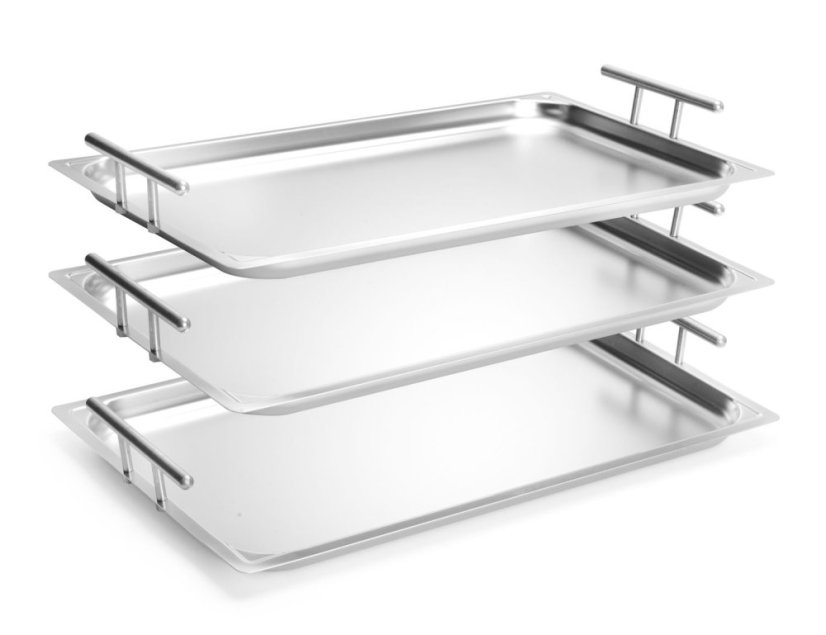 Obdélníkový servírovací tác, HENDI, 530x325x(H)70mm