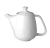 RAK Porcelain RAK Pixel konvice na kávu s víčkem 35 cl | RAK-PXCP35