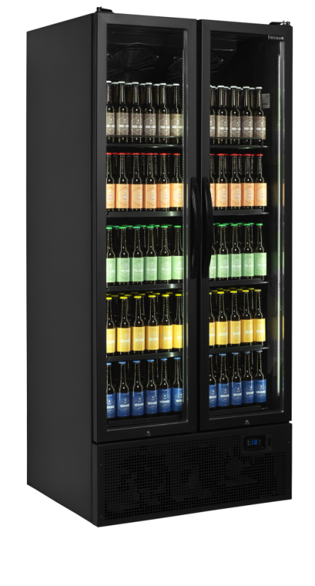 Prosklená chladicí skříň TEFCOLD FS890H BLACK