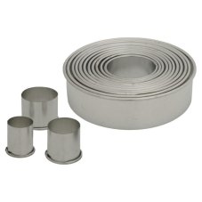 TOMGAST Sada vykrajovátek hladkých 22–113 mm