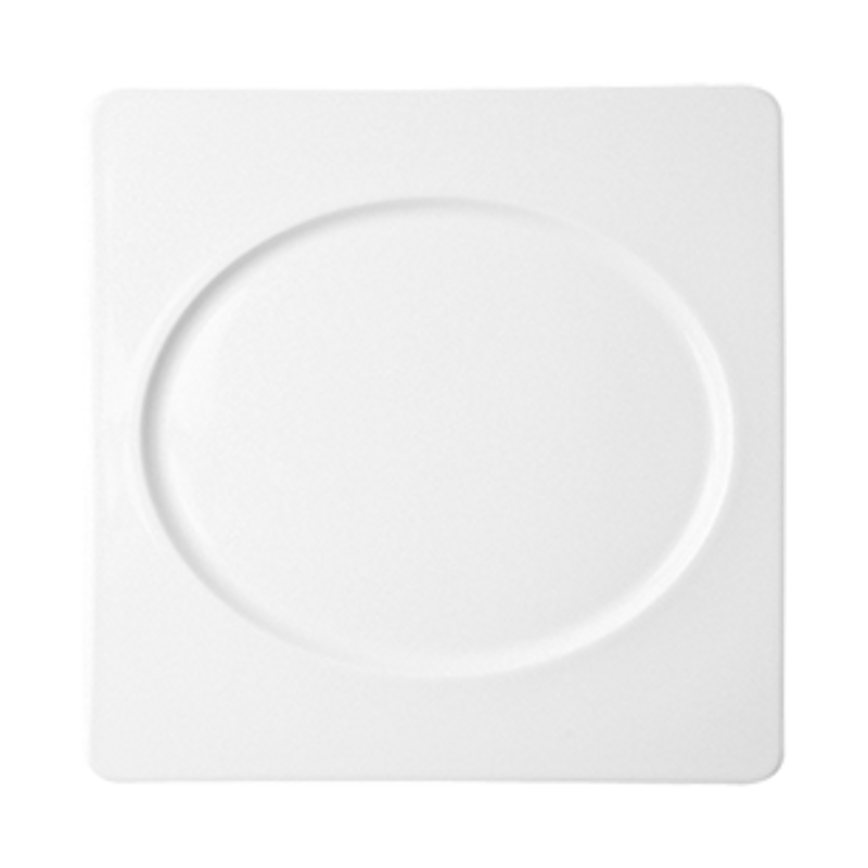 RAK Porcelain RAK Talíř čtvercový Peppermint 30 × 30 cm | RAK-SPSO30