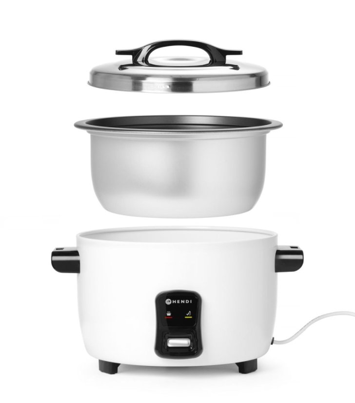 Rýžovar 4,2 l, HENDI, Kitchen Line, 4,2L, 230V/1550W, 420x380x(H)240mm