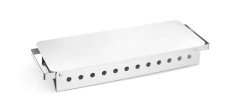 Ohřívač pokrmů se 3 držáky na svíčky, HENDI, 450x180x(H)65mm