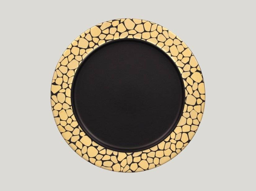RAK Porcelain RAK Pebbles talíř mělký s okrajem 32 cm | RAK-PBNOFP32