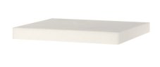 Řeznický blok - polyethylen bez podstavce, HENDI, Bílá, 500x400x(H)50mm