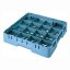 Cambro Koš Camrack 16 pozic, výška sklenice 13,2 cm - Tyrkysová