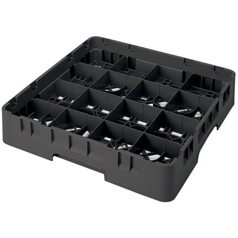 Cambro Koš Camrack 16 pozic, výška sklenice 32 cm - Černá