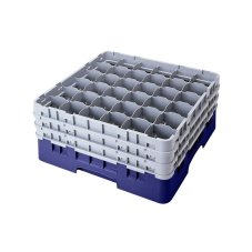 Cambro Koš Camrack 36 pozic, výška sklenice 32 cm - Černá