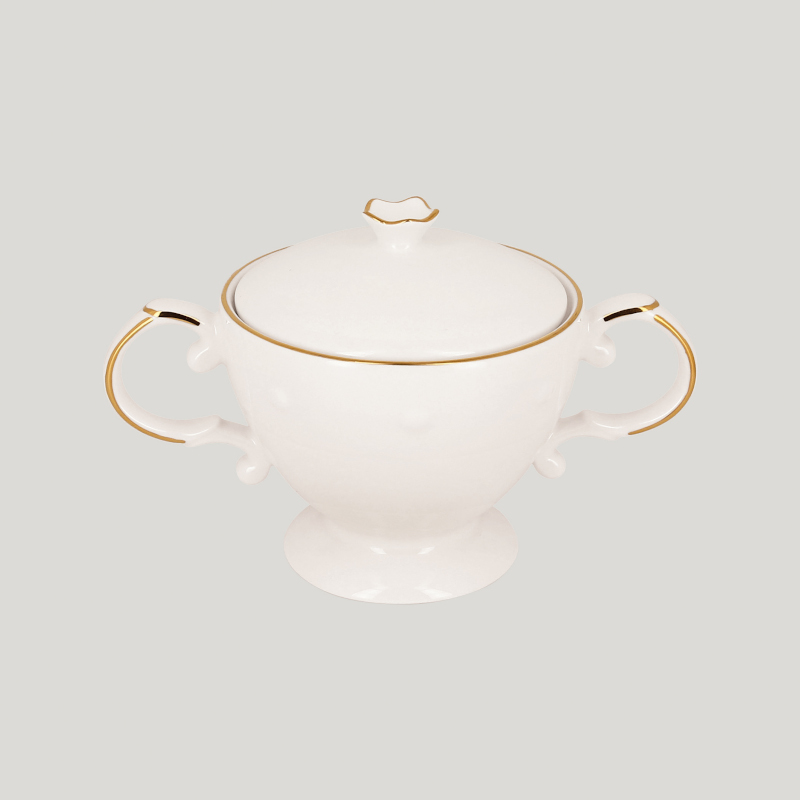 RAK Porcelain RAK Pure Ultra cukřenka s víčkem pr. 10 cm | RAK-UGD5GDSU25
