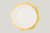 RAK Porcelain RAK Golden Scallop talíř – Princess Golden 33 cm | RAK-KQSP33