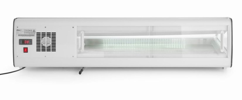 Stojan na sushi 5x GN 1/3, Arktic, 230V/160W, 1307x445x(H)327mm