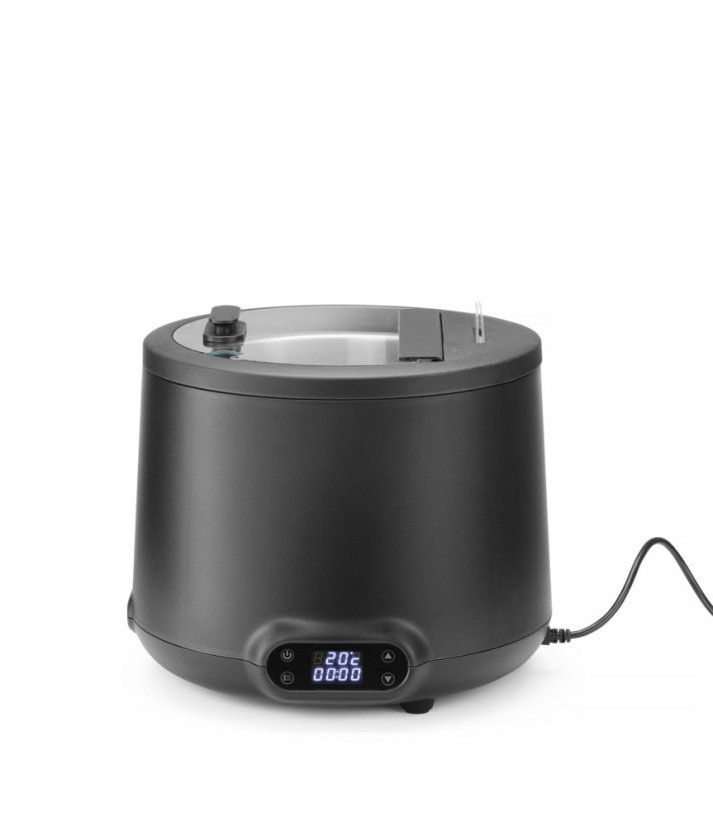 Kotlik na polévku UNIQ, HENDI, designed by Robert Bronwasser, 8L, Černá, 230V/500W, ⌀365x(H)325mm