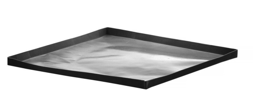 Vysoký plech do trouby, nepřilnavý, HENDI, Černá, 280x280x(H)15mm, Čtvercový