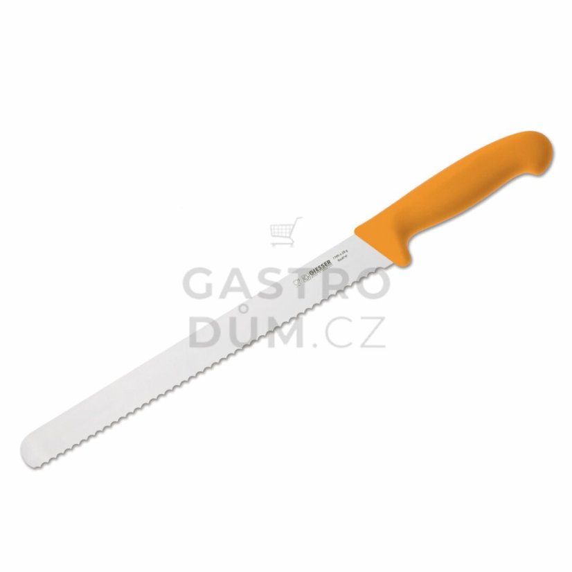 GIESSER nůž uzenářský G 7705w 28cm žlutá