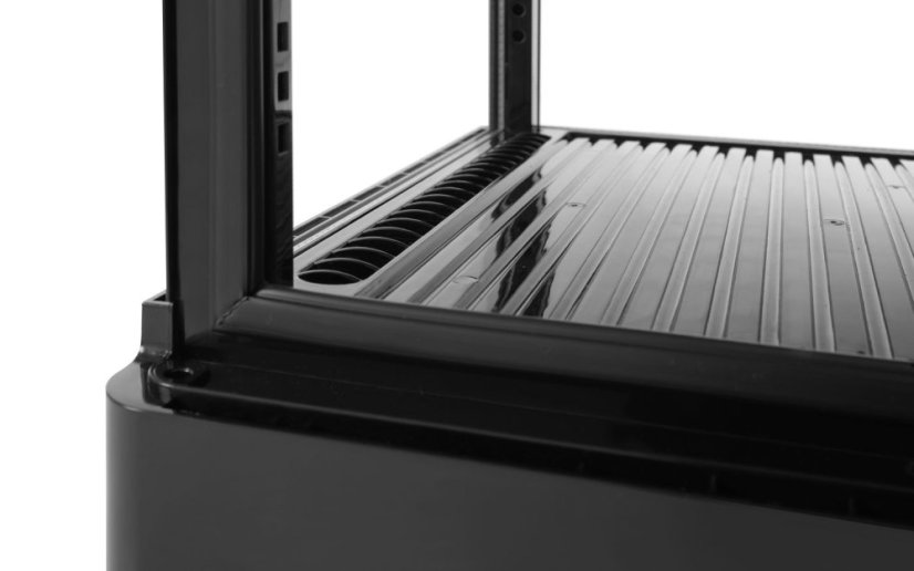 Chlazená skříň displeje, 68 l, Arktic, Černá, 230V/170W, 444x397x(H)875mm