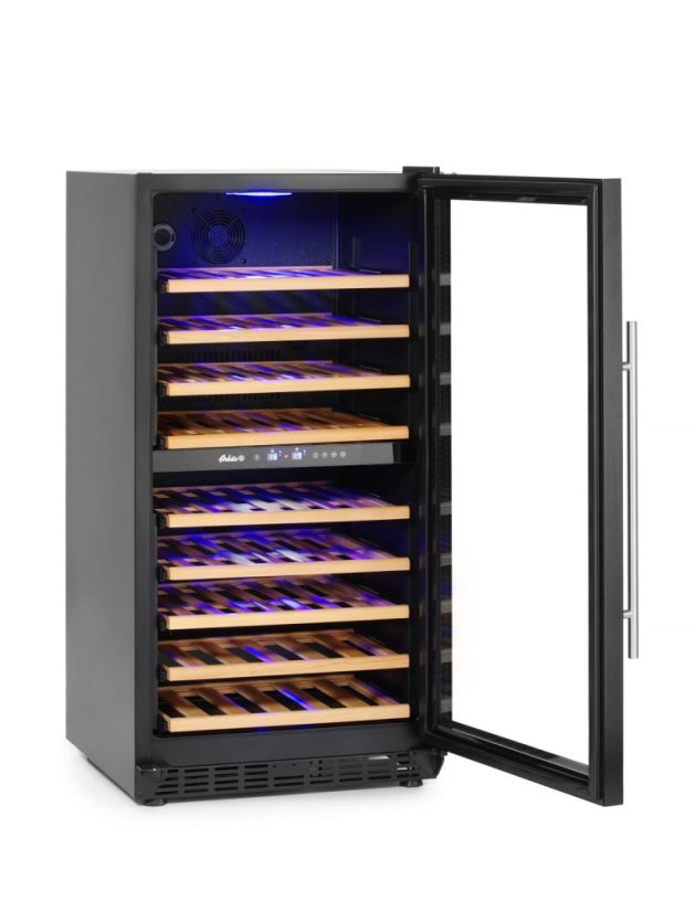 Dvouzónové vinotéky, 72 lahví, Arktic, 232L, 230V/110W, 595x675x(H)1215mm