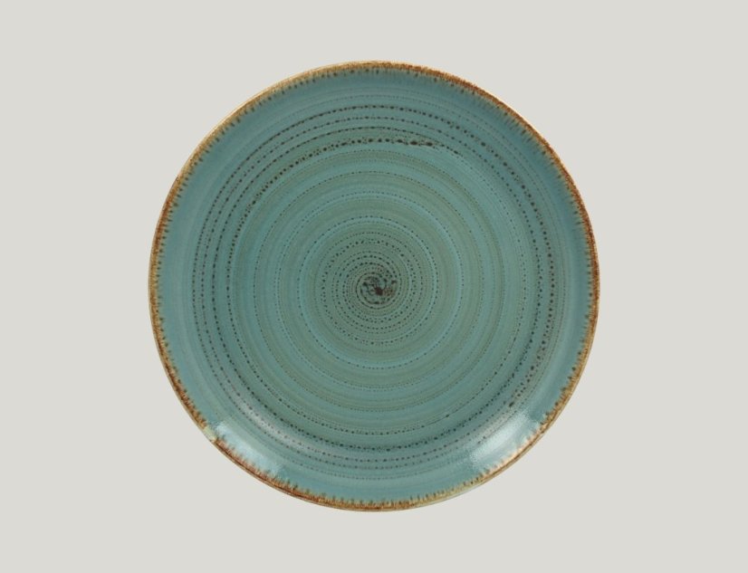 RAK Porcelain RAK Twirl talíř mělký 28 cm – lagoon | RAK-TWNNPR28LA