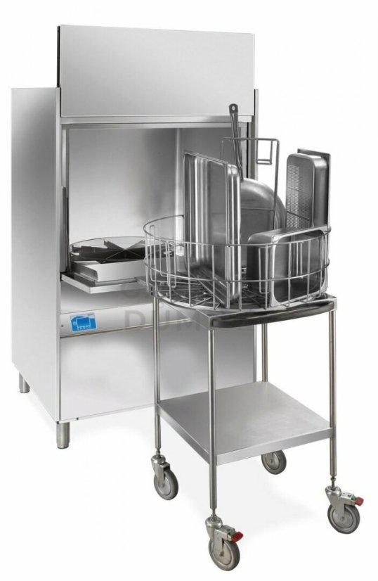 KROMO manipulační vozík - 600 x 600, v = 900 mm