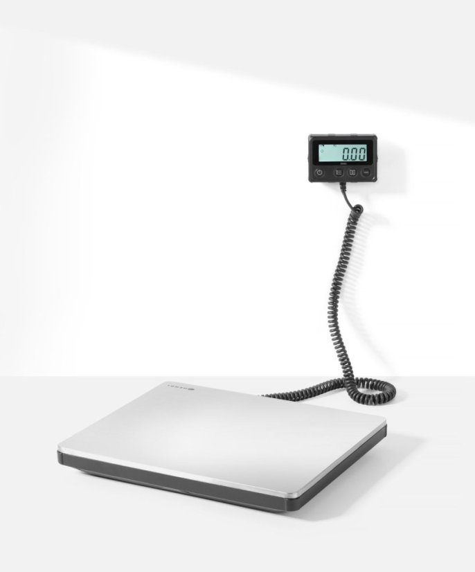 Digitální váha do 200 kg, HENDI, 298x248x(H)37mm