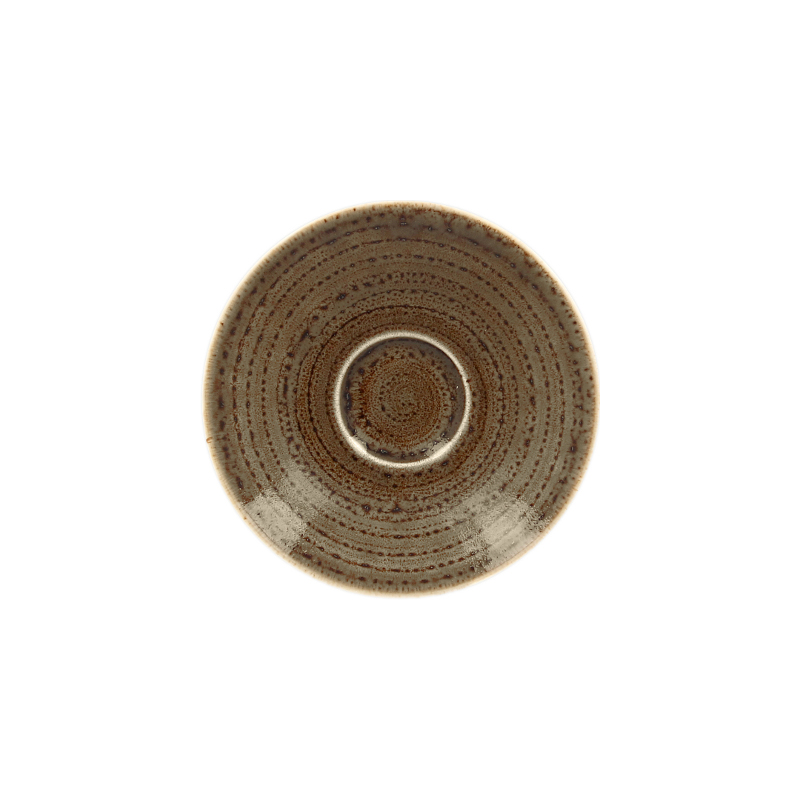 RAK Porcelain RAK Twirl podšálek 12,5 cm – alga | RAK-TWCLSA13AL