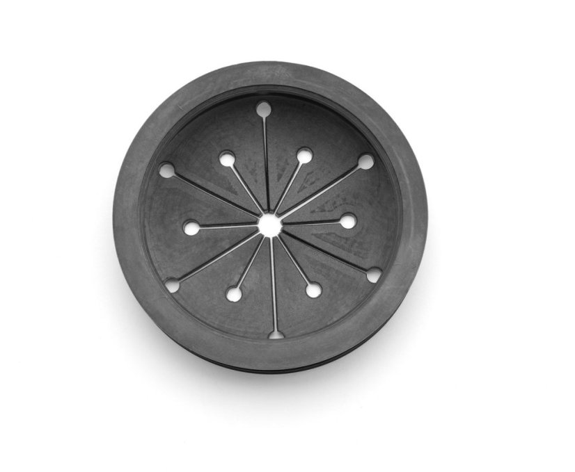 Drtič odpadu se spínačem a výkonem 550 w, HENDI, 230V/550W, ⌀210x(H)406mm