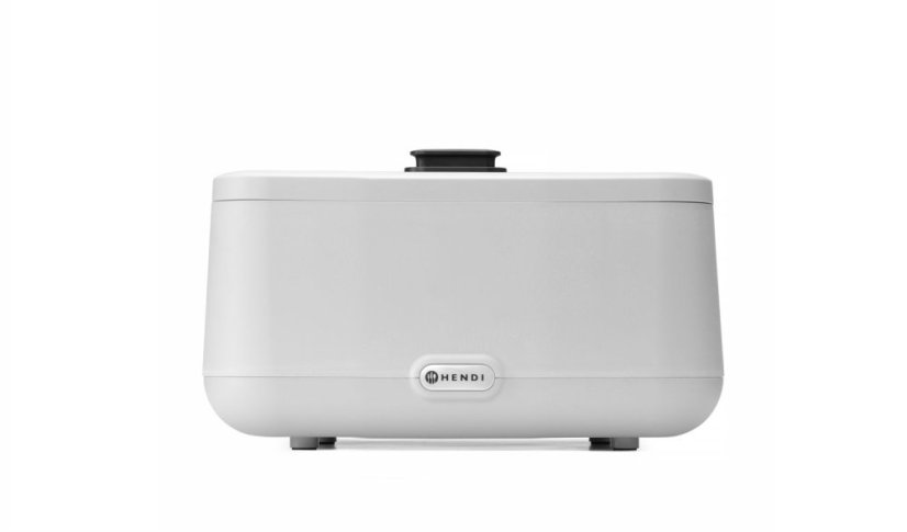 Chafing dish UNIQ, HENDI, designed by Robert Bronwasser, GN 2/3, Bílá, 230V/500W, 433x403x(H)248mm