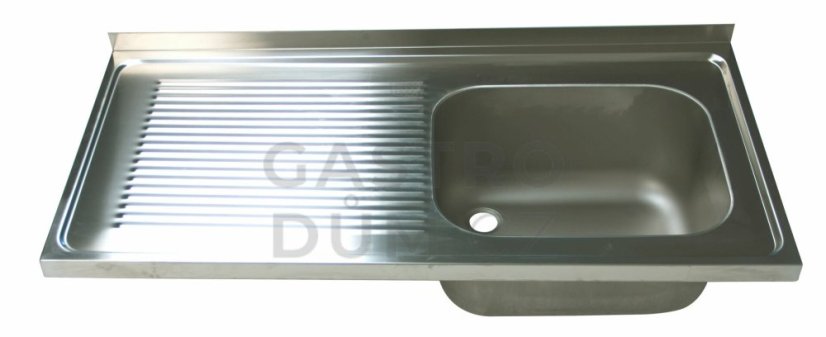 OEM dřezová deska 1300x600mm 1x(500x400x250)P