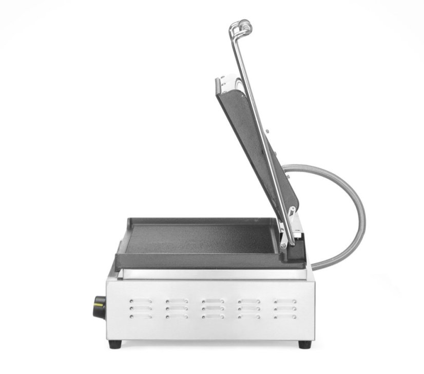 Kontaktní gril, kebab XL, HENDI, Stříbrná, 220-240V/3000W, 508x458x(H)234mm, Obdélníkové