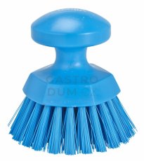Vikan kartáč ruční kulatý 11cm T/modrý 38853