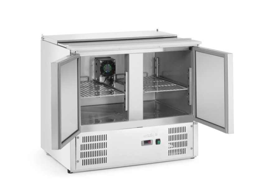 Saladety chladící stoly s odklápěcím víkem, Arktic, 146L, 230V/145W, 700x900x(H)860mm
