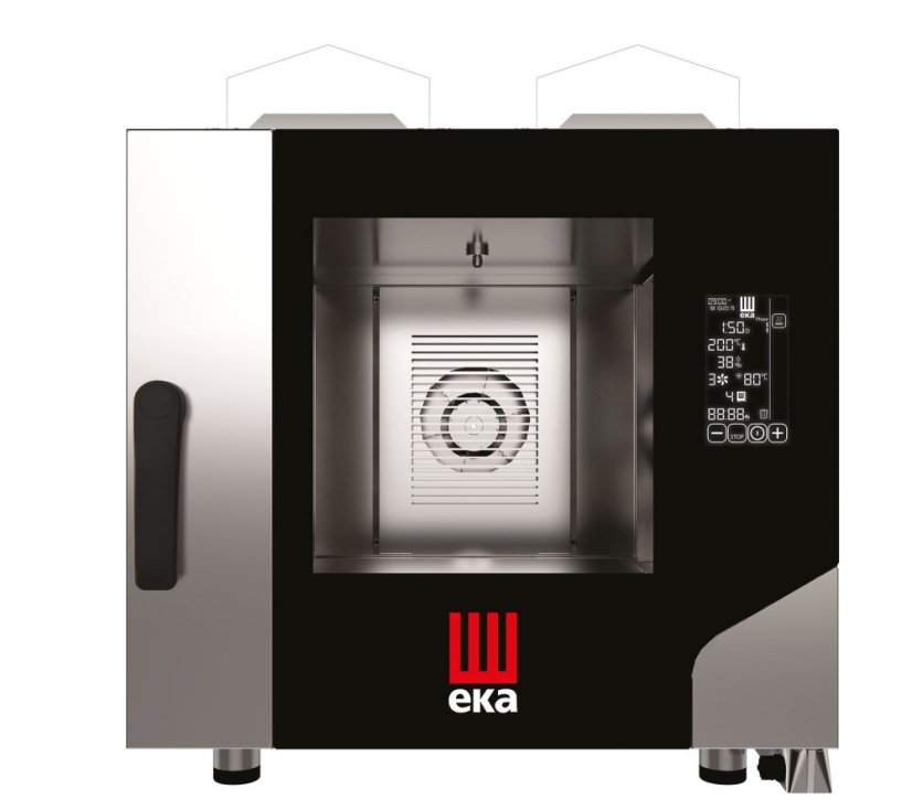 Konvektomat Millennial Black Mask Gastro, 5x GN 1/1 - elektronicky ovládaná, plynová, Tecnoeka, 230V/300W, 9300kW, 730x849x(H)801mm Konvektomat Millennial Black Mask Gastro, 5x GN 1/1 - elektronicky ovládaná, plynová, Tecnoeka, 230V/300W, 9300kW, 730x849x(H)801mm
