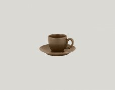 RAK Porcelain RAK Genesis podšálek kulatý 13 cm pro GN116C08CR, hnědá | RAK-GNCLSA13CR