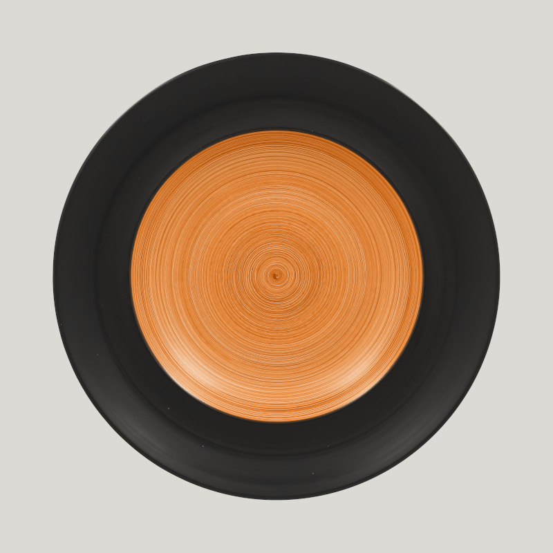 RAK Porcelain RAK Trinidad talíř hluboký s hranou pr. 30 cm, oranžový | RAK-TRCLDP30BC