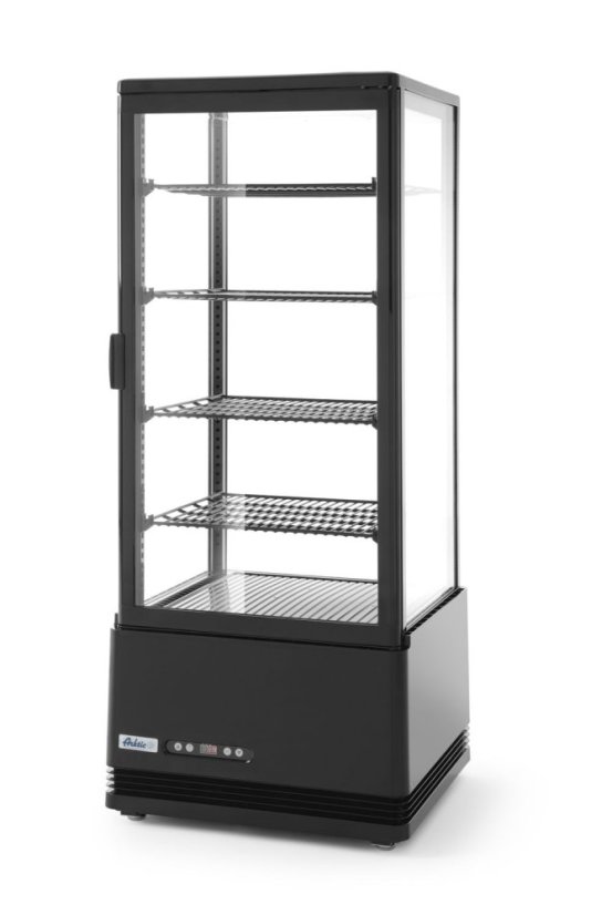 Chlazená skříň displeje, 98 l, Arktic, Černá, 230V/210W, 444x397x(H)1100mm