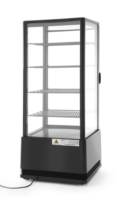 Chlazená skříň displeje, 98 l, Arktic, Černá, 230V/210W, 444x397x(H)1100mm
