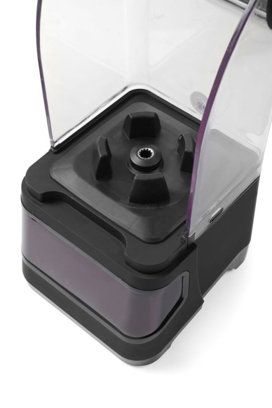 Digitální barový mixér se zvukovým omezením , HENDI, 2,5L, Černá, 230V/1680W, 250x300x(H)546mm