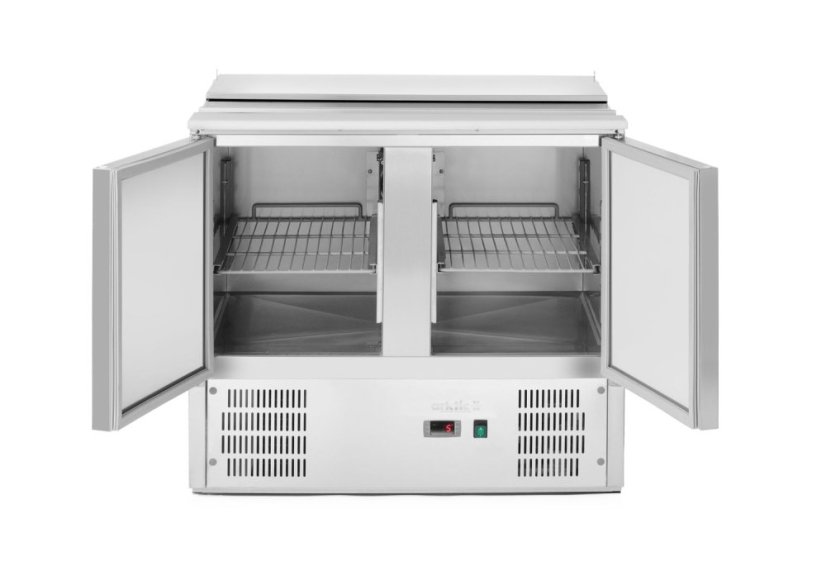 Saladety chladící stoly s odklápěcím víkem, Arktic, 146L, 230V/145W, 700x900x(H)860mm