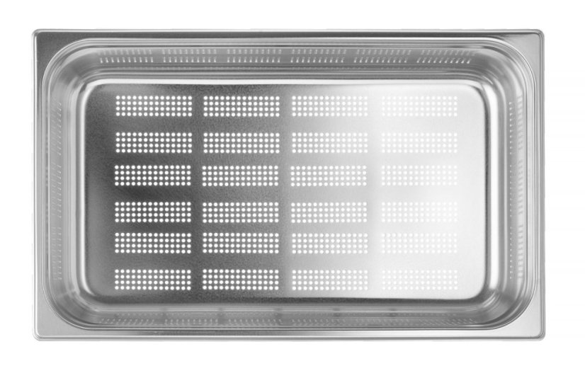 Kontejner GN 1/1 perforovaný, HENDI, Profi Line, GN 1/1, 21L, (H)150mm