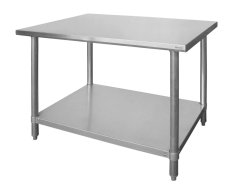 Centrální pracovní stůl, HENDI, Budget Line, 1600x600x(H)850mm
